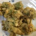 mimozasan's cooksnap of when they made ふきのとう、島ラッキョウの天ぷら.
