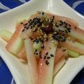 えいとさん's cooksnap of when they made ビックリ美味しい♪スイカナムル.