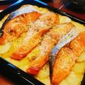 はっぴーくっきー's cooksnap of when they made 鮭とポテトの豆乳グラタン＊簡単ヘルシー☆.