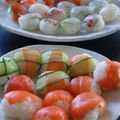 ナースＫＡＢＡ's cooksnap of when they made 【カラフル野菜てまり寿司】.