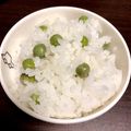 とも☆ちくん's cooksnap of when they made グリーンピースご飯.