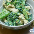 ゆーたん大チュキ's cooksnap of when they made 春の香り☆菜の花とささ身のマヨ和え.
