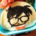 tkys's cooksnap of when they made 名探偵コナン キャラ弁.