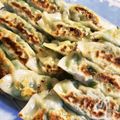 ちゃんと's cooksnap of when they made 焼きよし揚げてよし小松菜いっぱいギョウザ.