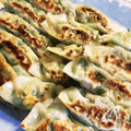 ちゃんと's cooksnap of when they made 焼きよし揚げてよし小松菜いっぱいギョウザ.