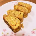 yoppys10's cooksnap of when they made 切り干し大根入りの卵焼き.