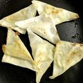matoryotan's cooksnap of when they made ビールに合うシュウマイの皮でチーズ焼き.