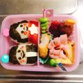 ハワイカイルア's cooksnap of when they made 雛祭り 簡単 キャラ弁＊俵型のお雛様.