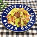 toraちゃん♪'s cooksnap of when they made ◆キャベツたっぷり♪ペペロンチーノ風◆.