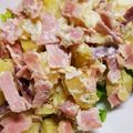 あつにゃんこ's cooksnap of when they made 簡単☆さつまいもとベーコンのサラダ.