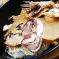sasa0710's cooksnap of when they made 鯛のあら炊き簡単☆大根煮.