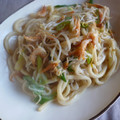 おポチ's cooksnap of when they made 白味噌と桜えび☆こくうま～焼きうどん♪.