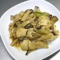☆ありか358☆'s cooksnap of when they made 鶏胸肉とエリンギのオイスター炒め.