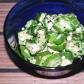 タワ師's cooksnap of when they made オクラのペペロン.
