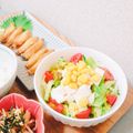 Mei＊☆'s cooksnap of when they made 豆腐サラダ.