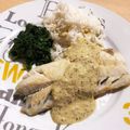 料理嫌いinフランス's cooksnap of when they made 鱈のムニエル　マスタードクリームソース.