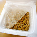 runa10's cooksnap of when they made 納豆のビニールを簡単にとる方法→冷凍で♪.