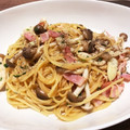 ふらどら's cooksnap of when they made ベーコンときのこの和風パスタ.