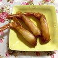 ぷりえみ's cooksnap of when they made 海老のただ巻くだけスティック揚げ春巻き.