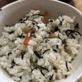 魅惑の兼業主婦's cooksnap of when they made ひじきの煮物リメイク☆ごま香る♪まぜご飯.