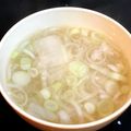 白いドラえもん's cooksnap of when they made 鯵のつみれ味噌汁.