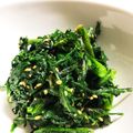 ちづりんも's cooksnap of when they made 白だしde春菊のナムル.