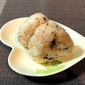 misatona's cooksnap of when they made 大葉にんにく醤油おにぎりアレンジ.