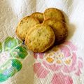 mikuchaw's cooksnap of when they made きなこと胡麻のサブレ.