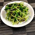 もりはん's cooksnap of when they made 豆苗と塩昆布のナムル.