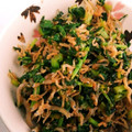 ゆま09022015's cooksnap of when they made 簡単激ウマ♫大根の葉っぱとじゃこふりかけ.