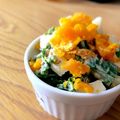 hiroerico's cooksnap of when they made 菜の花とゆでたまごのゴママヨサラダ.