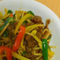 ぴっちぃ♪'s cooksnap of when they made 簡単大皿一品！本格チンジャオロース.
