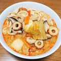 ちんねんさん。's cooksnap of when they made 超簡単 乾麺で作る優しい味噌煮込みうどん.