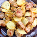 きむちんぱん's cooksnap of when they made あめ色玉ネギ・生ソーセージ・じゃが芋炒め.