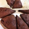 sapyo's cooksnap of when they made バレンタインにHMで簡単チョコスコーン.