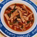 クックNBQNE0☆'s cooksnap of when they made 豚肉とにんにくの芽の炒めもの（甘辛味噌味.