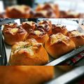 sugar☆pooh's cooksnap of when they made HBでもちふわ全粒粉ポテサラパン.