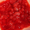 犬好き、ななんです。's cooksnap of when they made レンジde１分♪　♥簡単いちごソース♥.