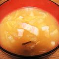 りりゆぅ's cooksnap of when they made 白菜とベーコンのお味噌汁.