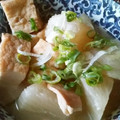 ねこはがき's cooksnap of when they made 丸大根と厚揚げ、豚肉の煮物.