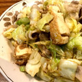 はらpen's cooksnap of when they made 豚こま&厚揚げ&キャベツ炒め♪.