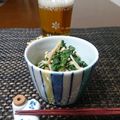 ダイナマイト漆黒's cooksnap of when they made 春菊とえのきのこっくり胡麻あえ.