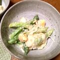 さちきち！'s cooksnap of when they made アスパラとゆで卵のゴマ味噌ツナマヨ.