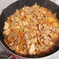 クックSWQM3A☆'s cooksnap of when they made 味しみしみ豚肉と大根の炒め煮♪.