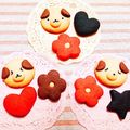 ♡arisa♡'s cooksnap of when they made お正月・お年賀に☆簡単戌クッキー。.