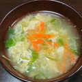 ☆もちけん☆'s cooksnap of when they made ネギとニンジンの白だし卵スープ.