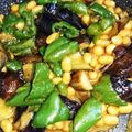 キャラメルさん's cooksnap of when they made なすとピーマンの肉味噌炒め.