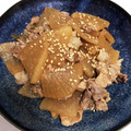 だんご社長's cooksnap of when they made 味しみしみ豚肉と大根の炒め煮♪.