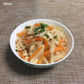Chikatan☆'s cooksnap of when they made 大根と鶏そぼろの甘辛炒め！.