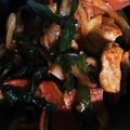 ぷー♫'s cooksnap of when they made やわらか鶏胸肉のキムチ炒め.